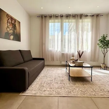 公寓 Guimet 1 Bedroom Tete D Or 里昂