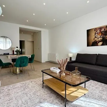 公寓 Guimet 1 Bedroom Tete D Or 里昂